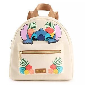 NWT! Disney Stitch Tropical Mini Backpack Lilo stich bag Floral Hawaii